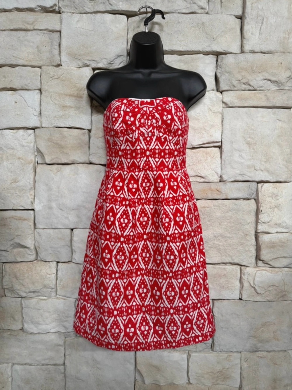 J.CREW Strapless Cotton Dress